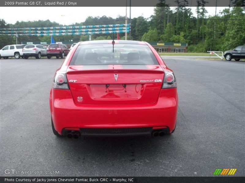 Liquid Red / Onyx 2009 Pontiac G8 GT