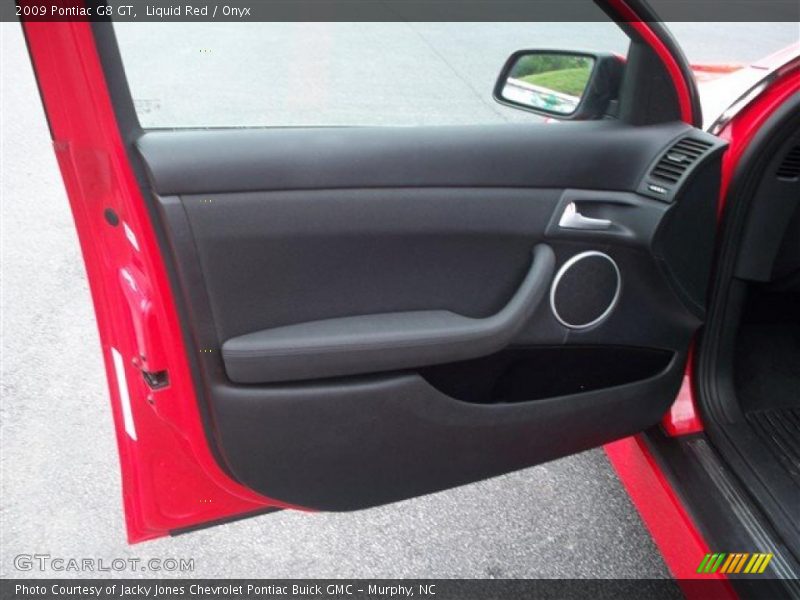 Liquid Red / Onyx 2009 Pontiac G8 GT