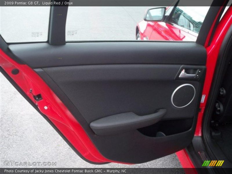 Liquid Red / Onyx 2009 Pontiac G8 GT