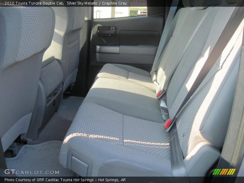 Silver Sky Metallic / Graphite Gray 2010 Toyota Tundra Double Cab