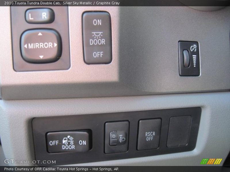 Silver Sky Metallic / Graphite Gray 2010 Toyota Tundra Double Cab