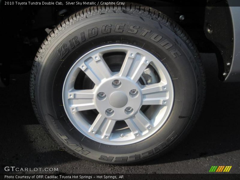 Silver Sky Metallic / Graphite Gray 2010 Toyota Tundra Double Cab