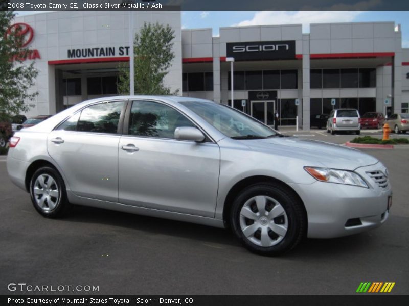 Classic Silver Metallic / Ash 2008 Toyota Camry CE