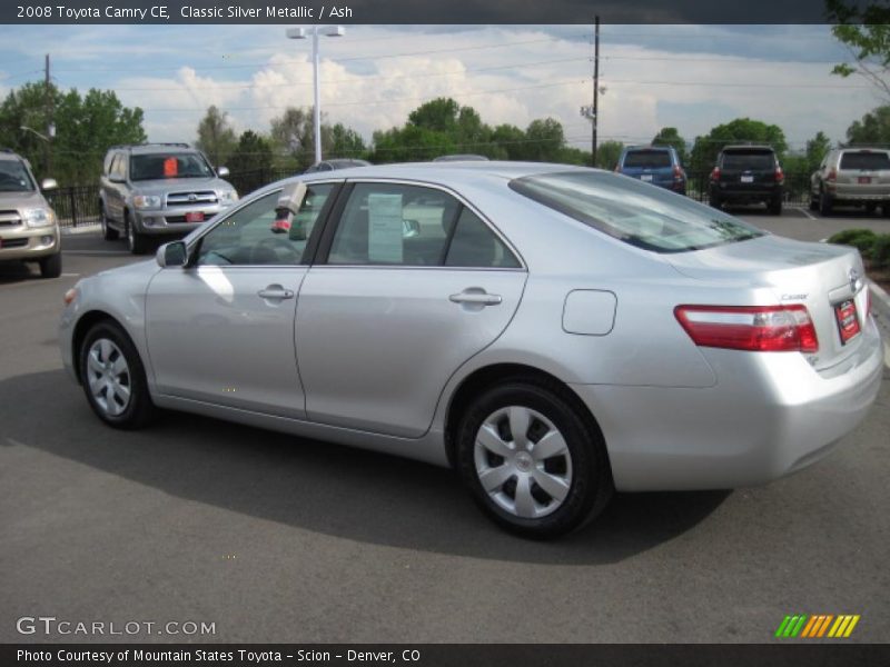Classic Silver Metallic / Ash 2008 Toyota Camry CE