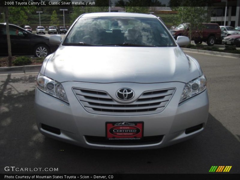 Classic Silver Metallic / Ash 2008 Toyota Camry CE