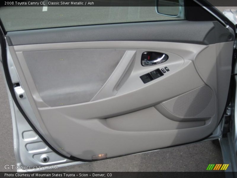 Classic Silver Metallic / Ash 2008 Toyota Camry CE