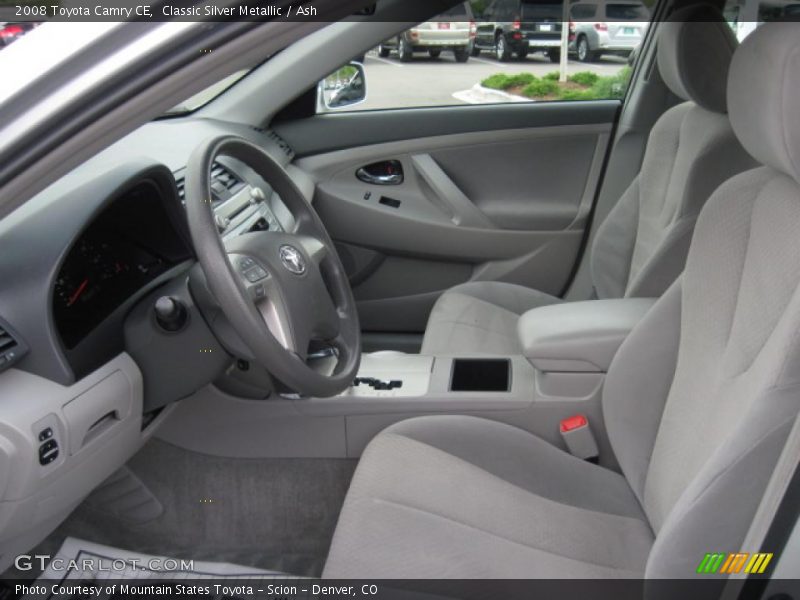 Classic Silver Metallic / Ash 2008 Toyota Camry CE