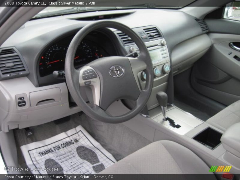 Classic Silver Metallic / Ash 2008 Toyota Camry CE