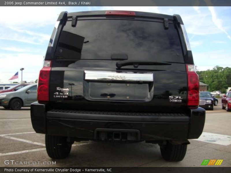 Black / Khaki 2006 Jeep Commander Limited 4x4