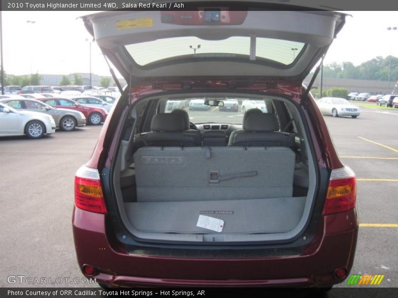 Salsa Red Pearl / Ash 2010 Toyota Highlander Limited 4WD
