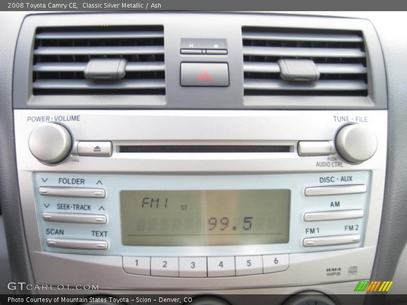 Classic Silver Metallic / Ash 2008 Toyota Camry CE