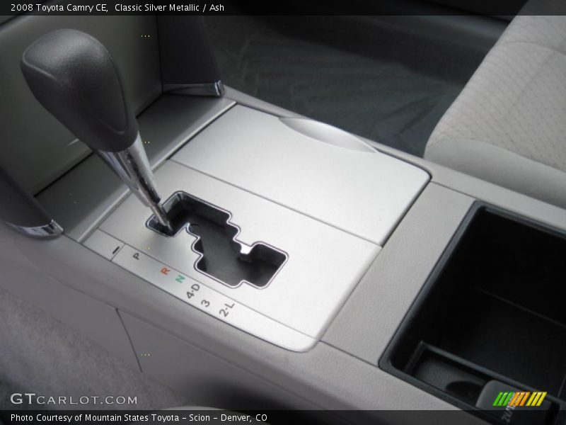 Classic Silver Metallic / Ash 2008 Toyota Camry CE