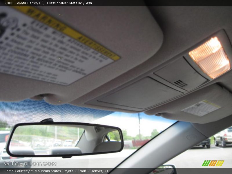 Classic Silver Metallic / Ash 2008 Toyota Camry CE