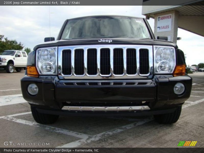 Black / Khaki 2006 Jeep Commander Limited 4x4