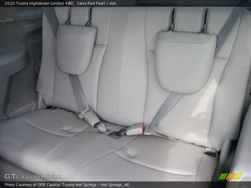 Salsa Red Pearl / Ash 2010 Toyota Highlander Limited 4WD