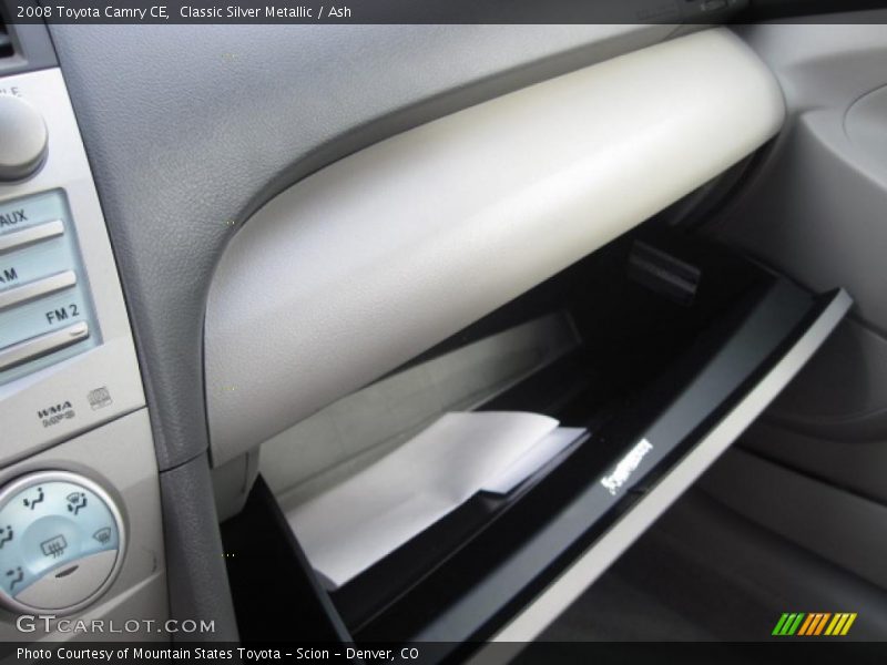 Classic Silver Metallic / Ash 2008 Toyota Camry CE