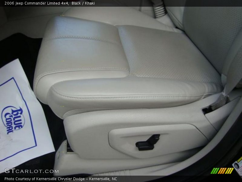 Black / Khaki 2006 Jeep Commander Limited 4x4