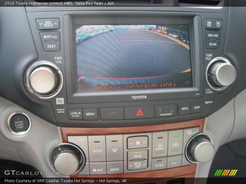 Salsa Red Pearl / Ash 2010 Toyota Highlander Limited 4WD