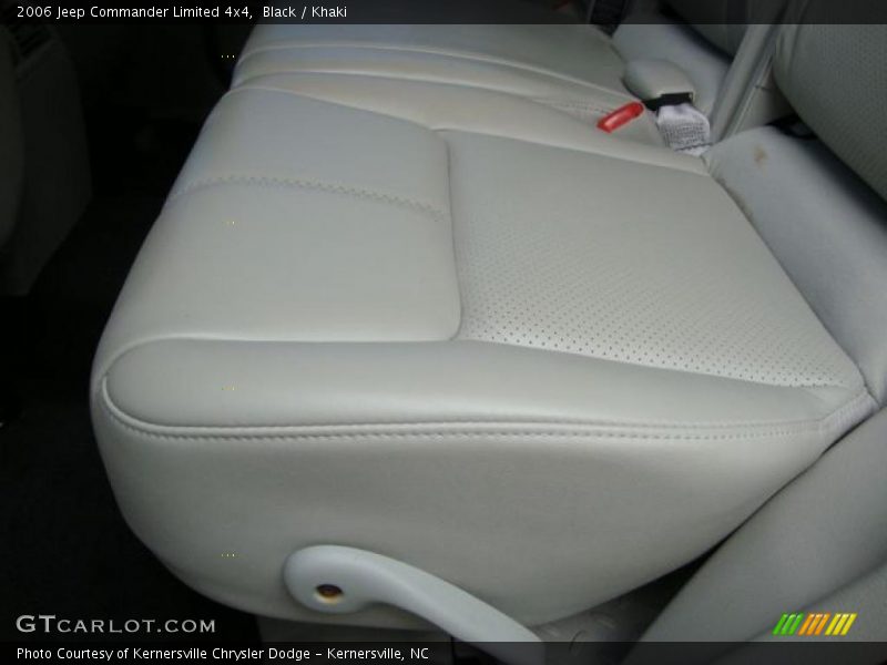 Black / Khaki 2006 Jeep Commander Limited 4x4
