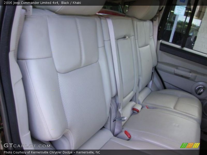 Black / Khaki 2006 Jeep Commander Limited 4x4