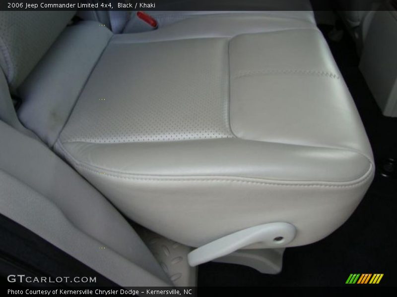 Black / Khaki 2006 Jeep Commander Limited 4x4