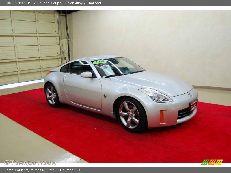 Silver Alloy / Charcoal 2008 Nissan 350Z Touring Coupe