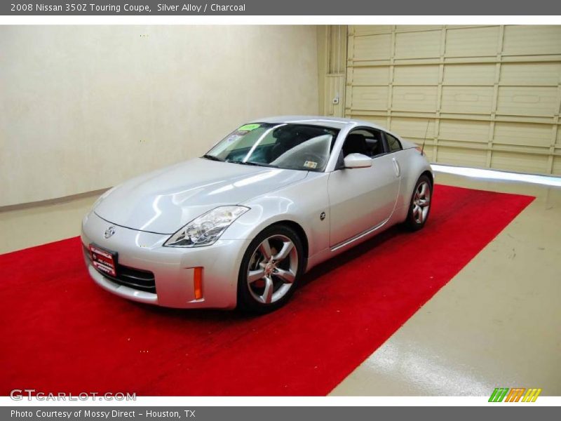 Silver Alloy / Charcoal 2008 Nissan 350Z Touring Coupe