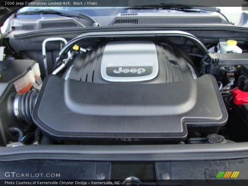 Black / Khaki 2006 Jeep Commander Limited 4x4