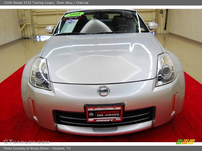 Silver Alloy / Charcoal 2008 Nissan 350Z Touring Coupe