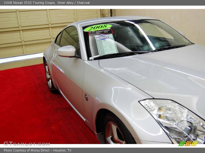 Silver Alloy / Charcoal 2008 Nissan 350Z Touring Coupe