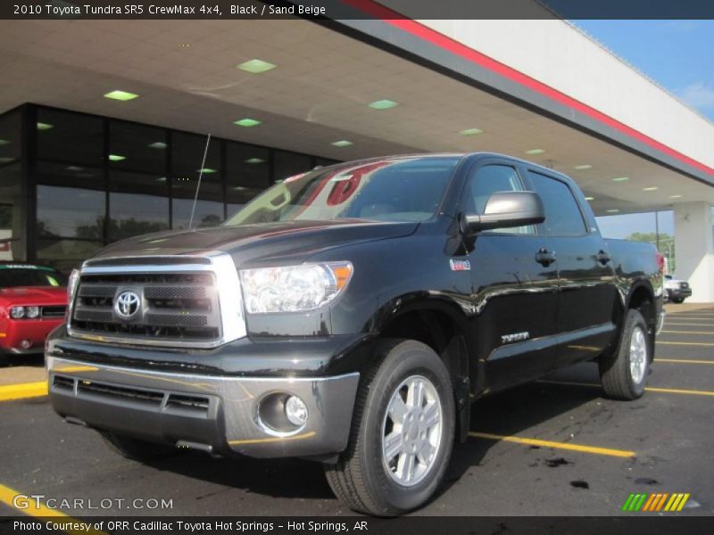 Black / Sand Beige 2010 Toyota Tundra SR5 CrewMax 4x4