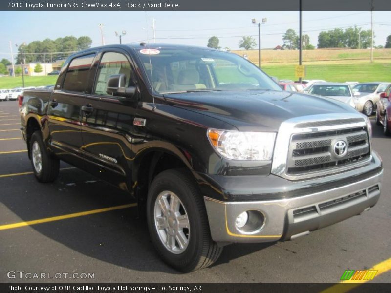 Black / Sand Beige 2010 Toyota Tundra SR5 CrewMax 4x4