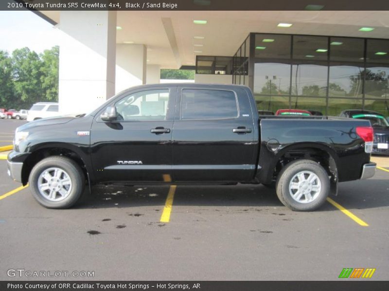 Black / Sand Beige 2010 Toyota Tundra SR5 CrewMax 4x4