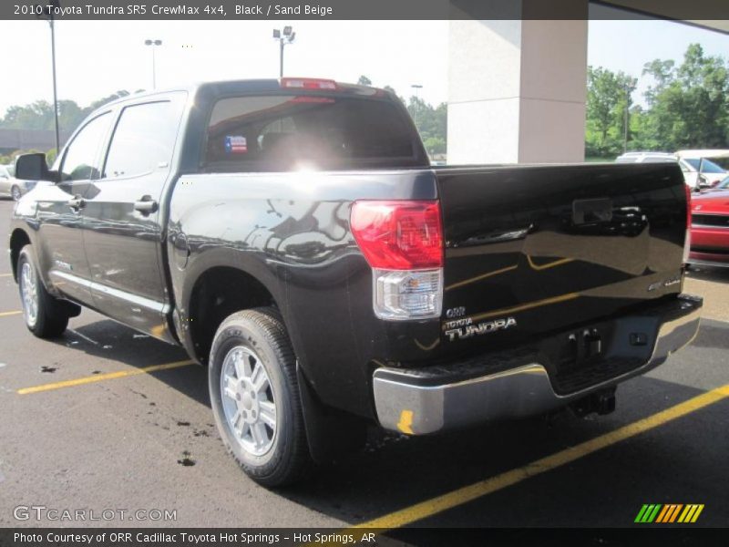 Black / Sand Beige 2010 Toyota Tundra SR5 CrewMax 4x4
