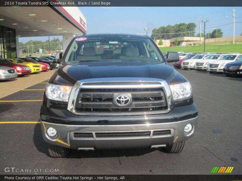 Black / Sand Beige 2010 Toyota Tundra SR5 CrewMax 4x4
