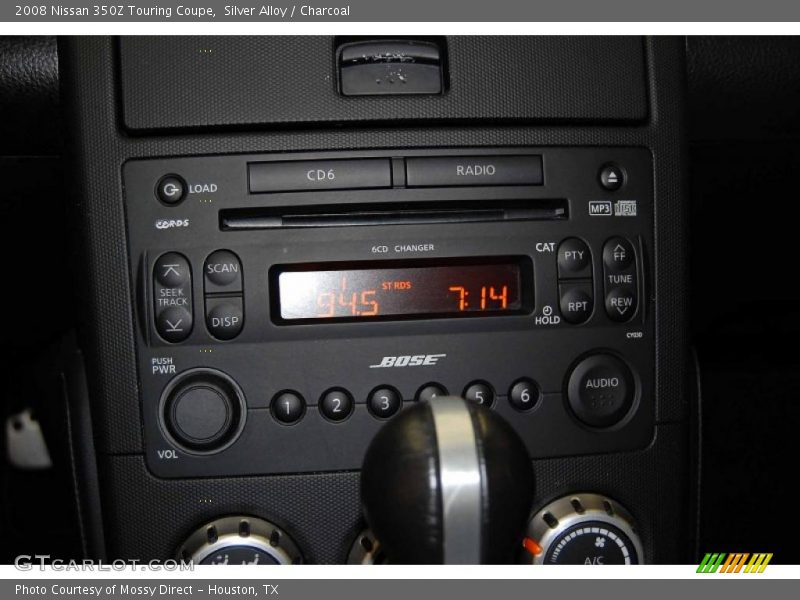 Silver Alloy / Charcoal 2008 Nissan 350Z Touring Coupe