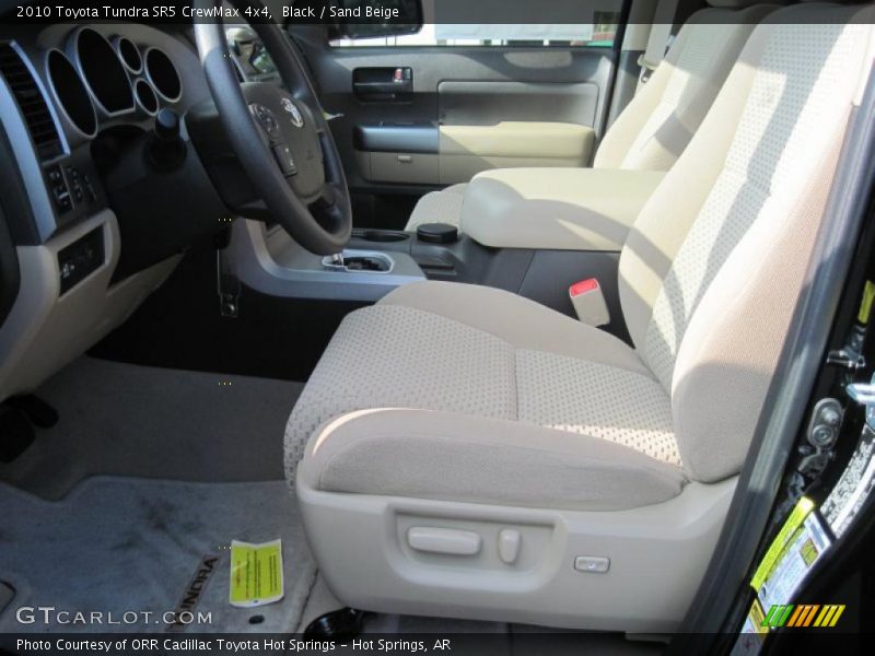 Black / Sand Beige 2010 Toyota Tundra SR5 CrewMax 4x4