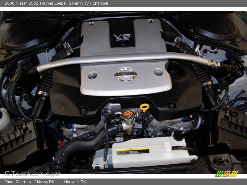 Silver Alloy / Charcoal 2008 Nissan 350Z Touring Coupe