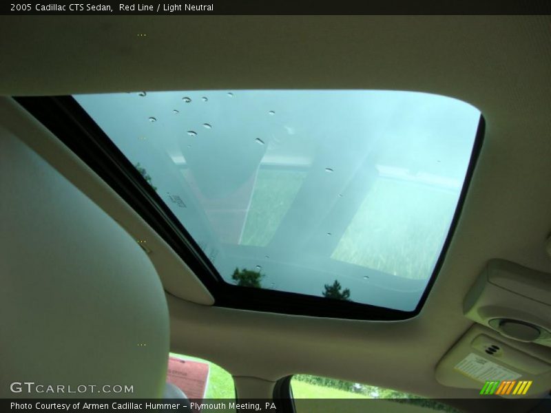 Red Line / Light Neutral 2005 Cadillac CTS Sedan