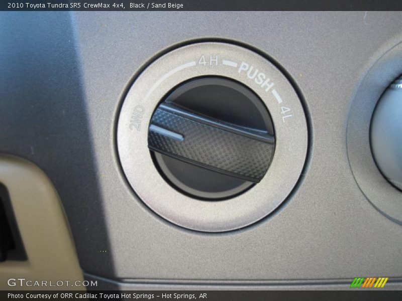 Black / Sand Beige 2010 Toyota Tundra SR5 CrewMax 4x4