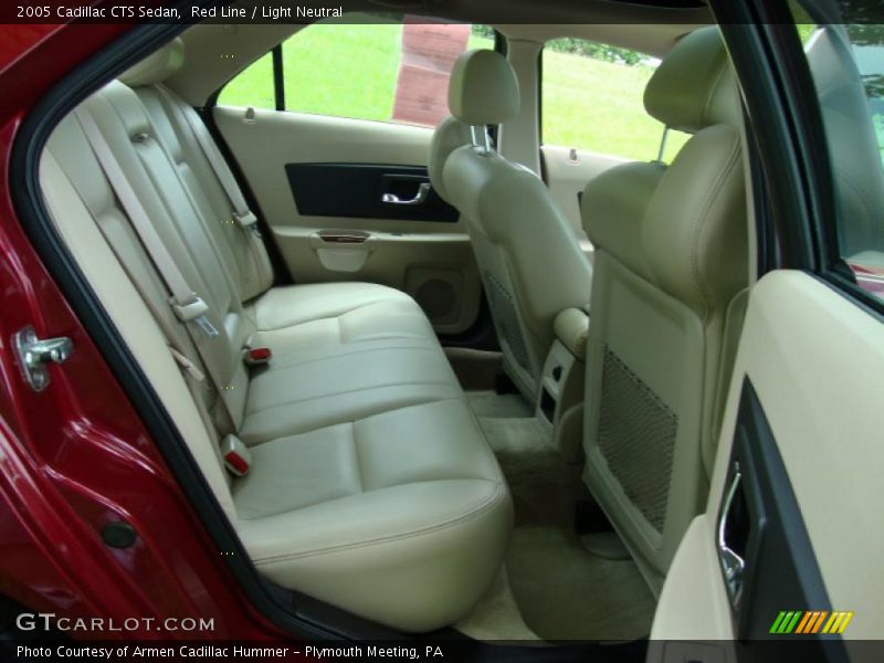 Red Line / Light Neutral 2005 Cadillac CTS Sedan