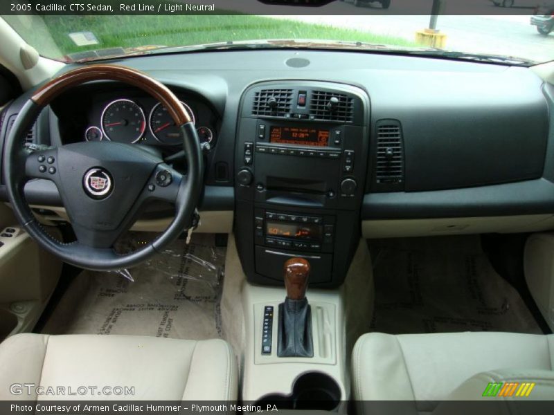 Red Line / Light Neutral 2005 Cadillac CTS Sedan