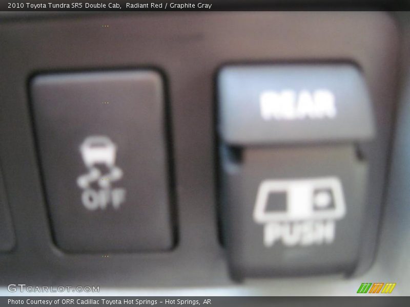 Radiant Red / Graphite Gray 2010 Toyota Tundra SR5 Double Cab