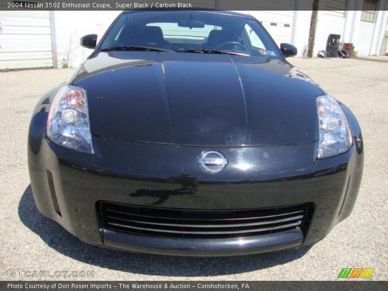 Super Black / Carbon Black 2004 Nissan 350Z Enthusiast Coupe
