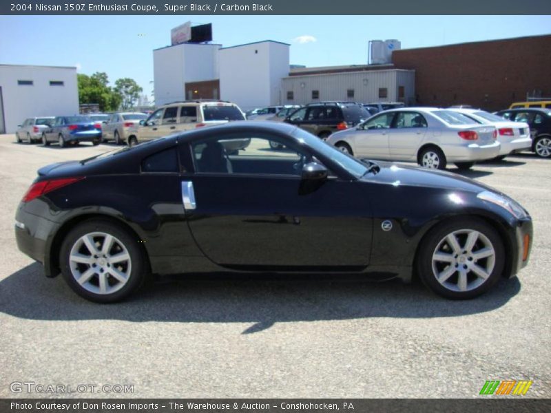 Super Black / Carbon Black 2004 Nissan 350Z Enthusiast Coupe
