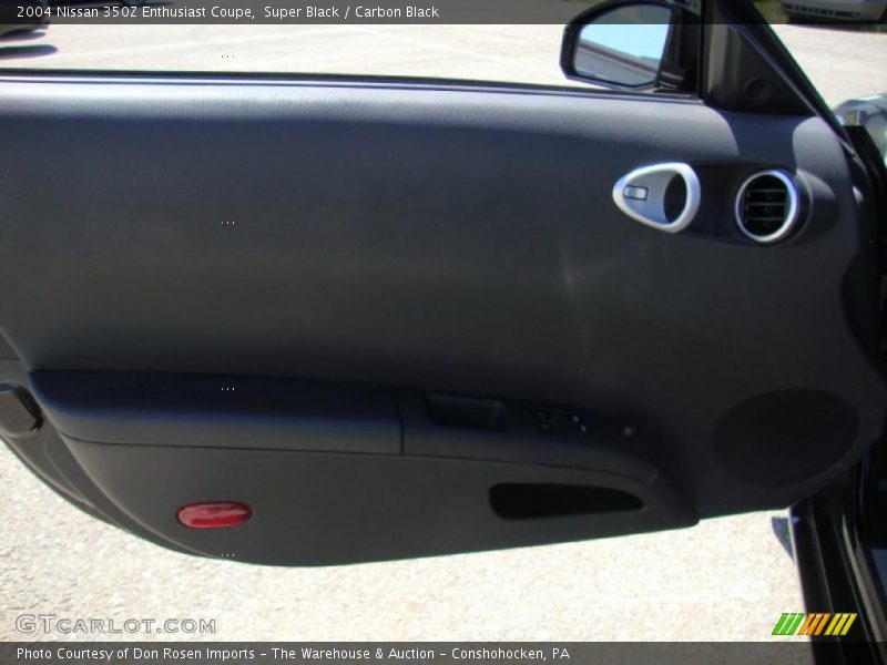 Super Black / Carbon Black 2004 Nissan 350Z Enthusiast Coupe