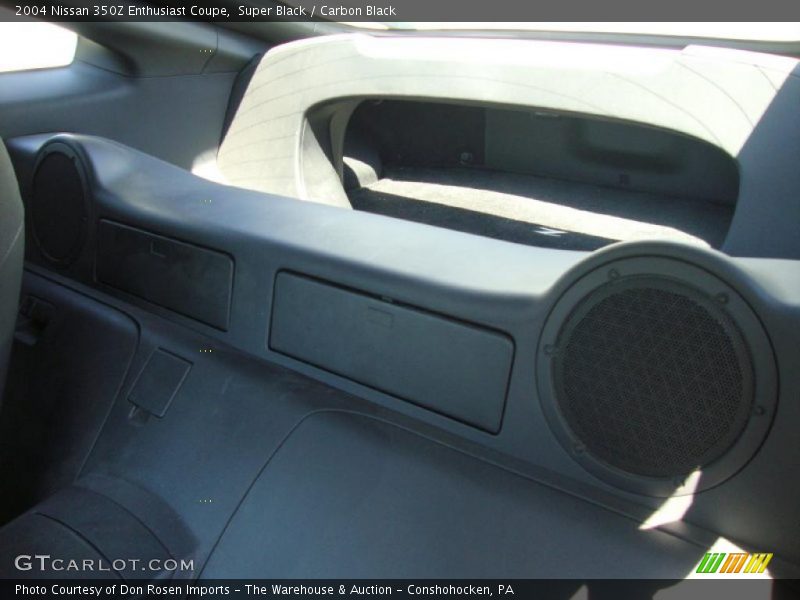 Super Black / Carbon Black 2004 Nissan 350Z Enthusiast Coupe
