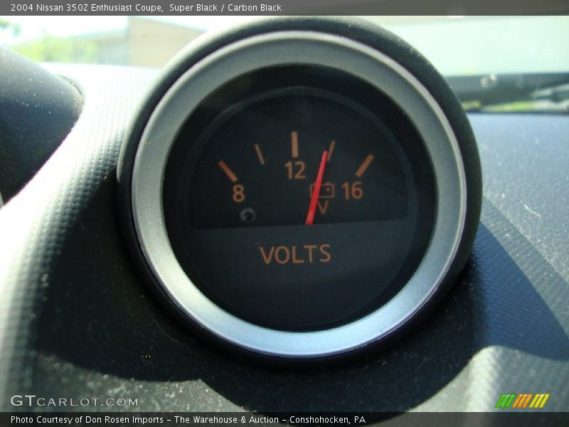 Super Black / Carbon Black 2004 Nissan 350Z Enthusiast Coupe
