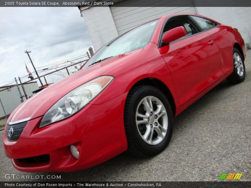 Absolutely Red / Dark Stone 2005 Toyota Solara SE Coupe