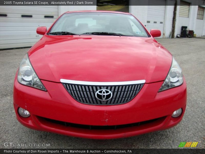 Absolutely Red / Dark Stone 2005 Toyota Solara SE Coupe
